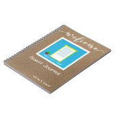 ウェルカムホリデーバケーションホームゲストブックジャーナル ノートブック (左側)