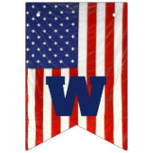 ウェルカムホームアメリカ国旗 バンティングフラッグ (第3の旗)