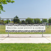 ウェルカムホームウォールデコレーションカスタムが印刷済み 横断幕 (インサイチュ)