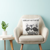 ウェルカムホームウッドランドアニマルラクーン クッション (椅子)