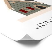 ウェルカムホームカスタムコンテンポラリーハウス ポスター (角)