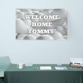 ウェルカムホームカスタムビニールバナー3' x 5'バナー 横断幕 (トレードショー)