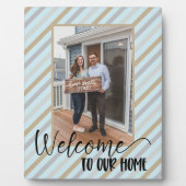 ウェルカムホームカスタムフォトプラーク フォトプラーク (正面)