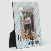 ウェルカムホームカスタムフォトプラーク フォトプラーク (側面)