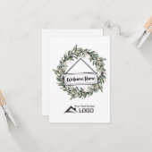 ウェルカムホームカスタムリース実在エステートカード カード (正面/裏面インサイチュ)