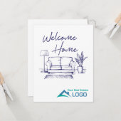 ウェルカムホームカスタム実在エステートカード カード (正面/裏面インサイチュ)