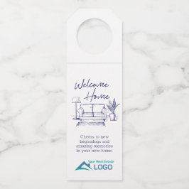 ウェルカムホームカスタム実在エステート ボトルネックタグ