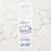 ウェルカムホームカスタム実在エステート ボトルネックタグ (正面)