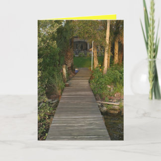 ウェルカムホームグリーティングカード カード