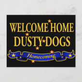ウェルカムホームダスティドッグ ポストカード (正面)