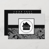 ウェルカムホームダム 招待状 (正面/裏面)