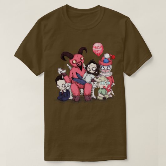 ウェルカムホームチャーリー Tシャツ (デザイン正面)