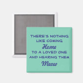 ウェルカムホームニャー マグネット (正面/裏面)