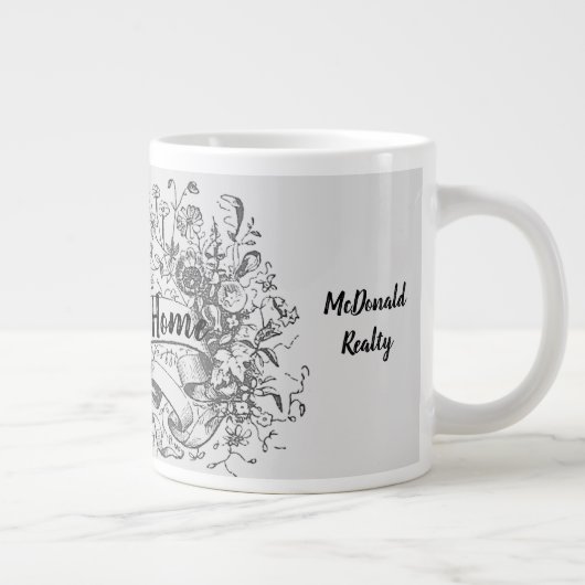 ウェルカムホームニューホームバイヤー不動産仲介業者リアルティ ジャンボコーヒーマグカップ (右)