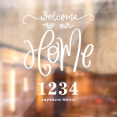 ウェルカムホームハウス番号通り名 ウィンドウサイン (シート2)