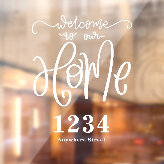 ウェルカムホームハウス番号通り名 ウィンドウサイン (シート2)