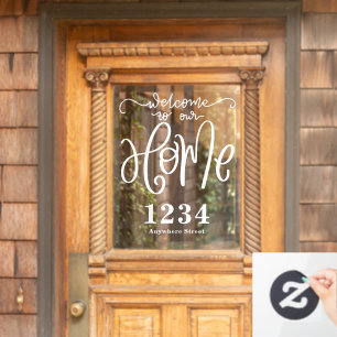 ウェルカムホームハウス番号通り名 ウィンドウサイン