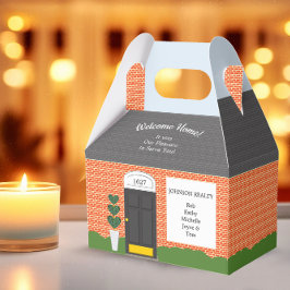 ウェルカムホームパーソナライズされた不動産仲介業者ギフトボックス フェイバーボックス