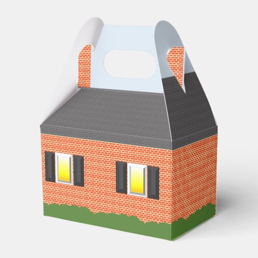 ウェルカムホームパーソナライズされた不動産仲介業者ギフトボックス フェイバーボックス (正面サイド)