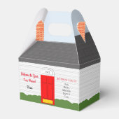 ウェルカムホームパーソナライズされた引っ越し祝いパーティートリートボックス フェイバーボックス (裏面サイド)