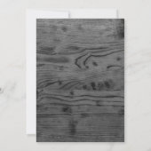 ウェルカムホームパーティー兵士カスタムの写真USA国旗 招待状 (裏面)