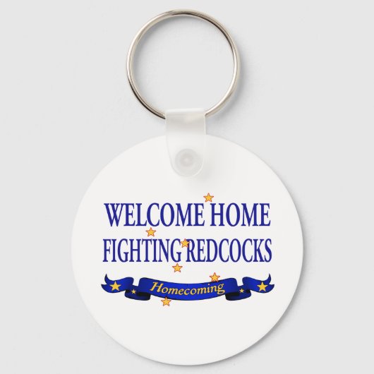 ウェルカムホームファイティングレッドコック キーホルダー (正面)