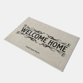 ウェルカムホームフォーマット ドアマット (アングル)