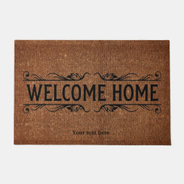 ウェルカムホームフォーマット ドアマット