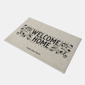 ウェルカムホームフォーマット ドアマット (アングル)