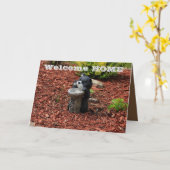 ウェルカムホームベアーグリーティングカード!! カード (黄色い花)