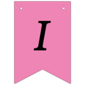 「ウェルカムホームベビーガール」バンティングバナー バンティングフラッグ (第2の旗)