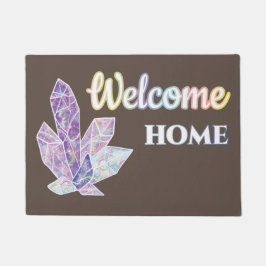 ウェルカムホームマイダイヤモンド ドアマット