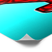 ウェルカムホームママ愛するサイン ポスター (角)