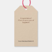 ウェルカムホーム不動産仲介業者おめでとう ギフトタグ (裏面)