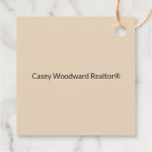 ウェルカムホーム不動産仲介業者おめでとう フェイバータグ (裏面)