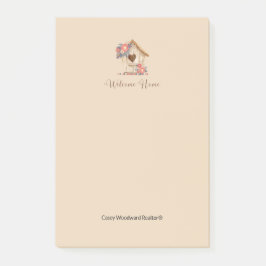 ウェルカムホーム不動産仲介業者おめでとう ポストイット