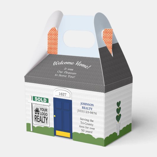 ウェルカムホーム不動産仲介業者サインブルードア フェイバーボックス (裏面サイド)