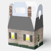 ウェルカムホーム不動産仲介業者ロゴホワイトブリックハウス フェイバーボックス (オープン)