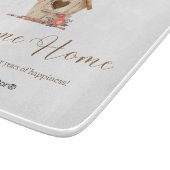 ウェルカムホーム不動産仲介業者 パーソナライズされた カッティングボード (角)