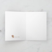 ウェルカムホーム不動産仲介業者 パーソナライズされた サンキューカード (内部)