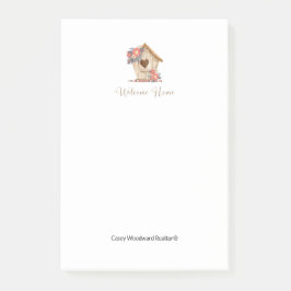 ウェルカムホーム不動産仲介業者 パーソナライズされた ポストイット