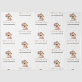 ウェルカムホーム不動産仲介業者 パーソナライズされた 薄葉紙