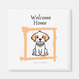 ウェルカムホーム冷蔵庫用マグネット マグネット