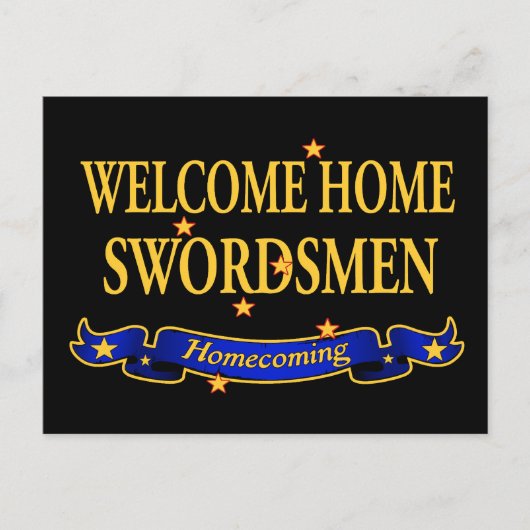 ウェルカムホーム剣士 ポストカード (正面)