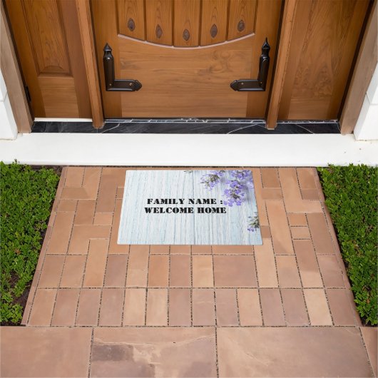 ウェルカムホーム外側前面の敷物 ドアマット (室外)