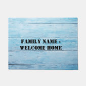 ウェルカムホーム外側前面の敷物 ドアマット (正面)