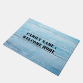 ウェルカムホーム外側前面の敷物 ドアマット (アングル)