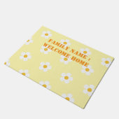 ウェルカムホーム外側前面の敷物 ドアマット (アングル)