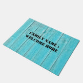 ウェルカムホーム外側前面の敷物 ドアマット (アングル)