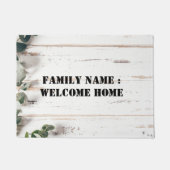 ウェルカムホーム外側前面の敷物 ドアマット (正面)